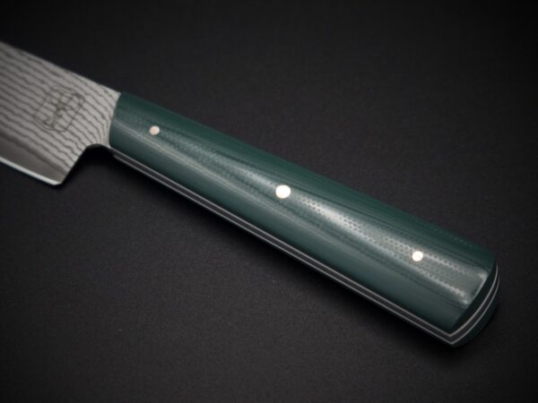 Couteau d'office - VG10 Suminagashi - G10 vert – Image 2