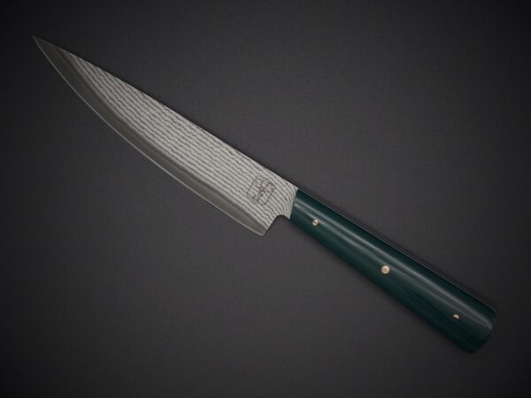 Couteau d'office - VG10 Suminagashi - G10 vert – Image 3